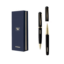 Luxury Gift Set Personalized Pen Special V Pen Clip Promotion Metal Roller Ball Pen With GIft Box For Men&Women